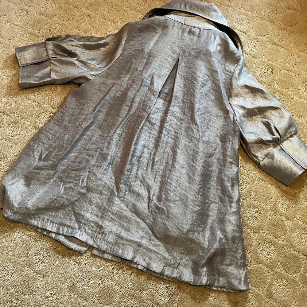 Shimmery XL swing women's jacket - Picture 2 of 2